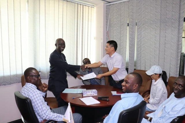 Signing Ceremony of Landscaping of The Gambia International Conference Center