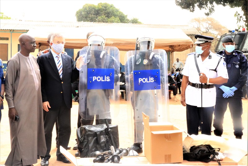 OICGAMBIA-ACQUIRED EQUIPMENT WILL ENHANCE POLICE PUBLIC ORDER MANAGEMENT CAPACITY– INSPECTOR GENERAL JOBE