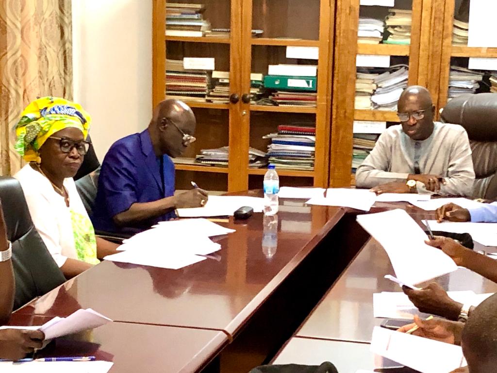 Interim Management for Sir Dawda K. Jawara International Conference Center Inaugurated